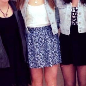 Hollister Floral Skirt